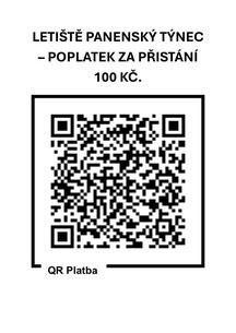 LKPC poplatek za přistání 100 Kč